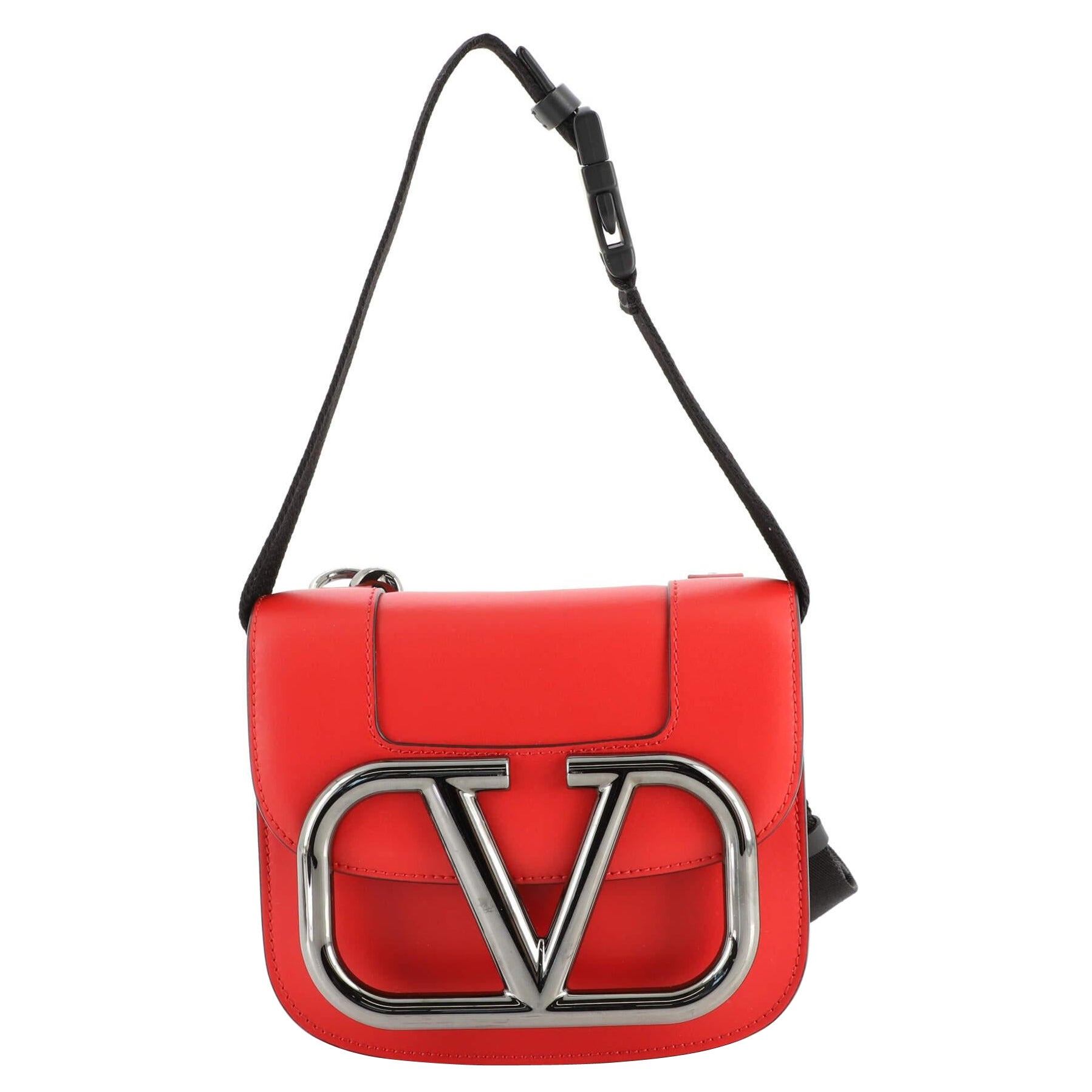 Valentino Satchel Leather Small For Sale at 1stDibs