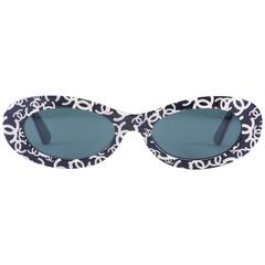 Haute Couture Lagerfeld Runway Accessory  CHANEL "CC"  Sunglasses 