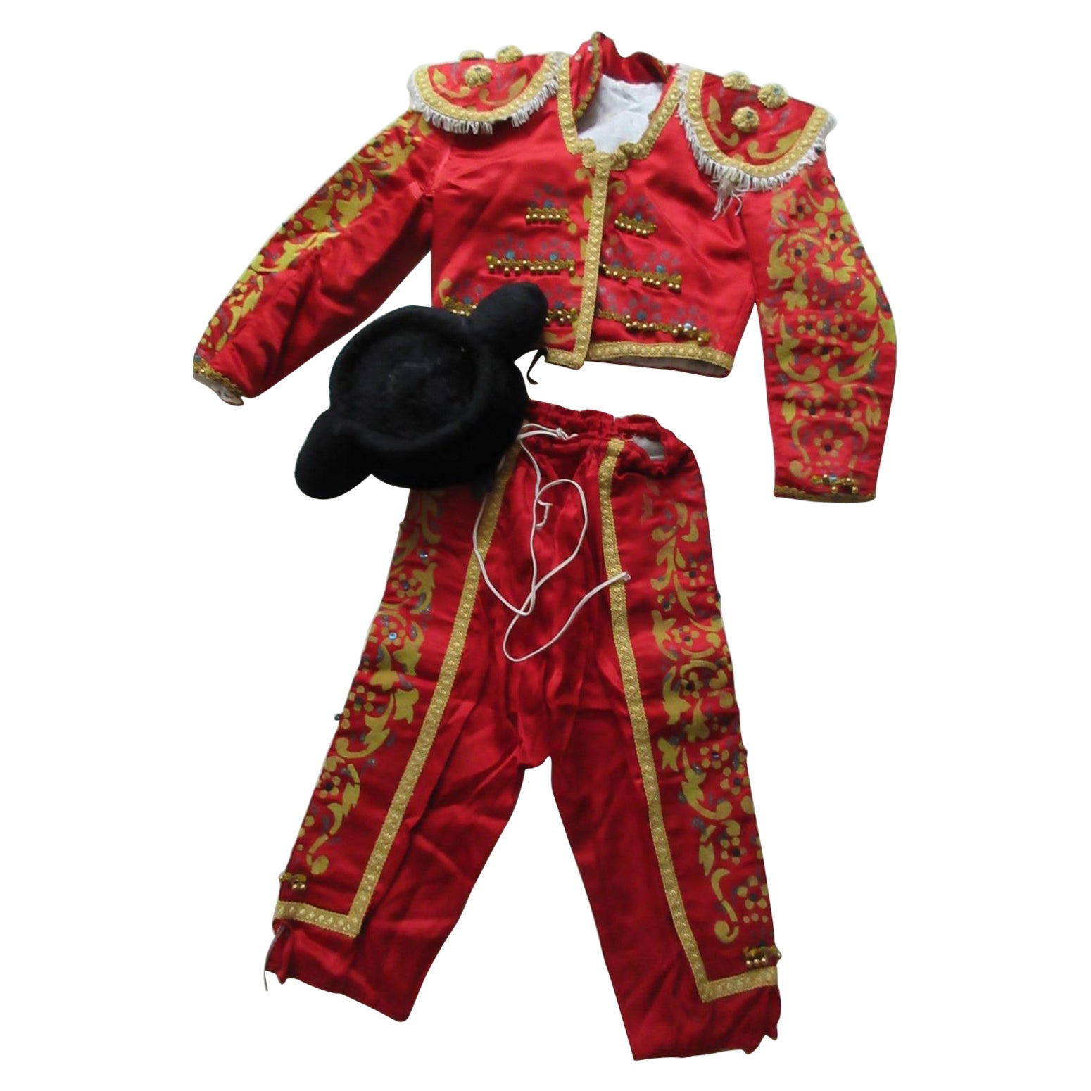 Antique Spanish Matador Costume Children For Sale at 1stDibs