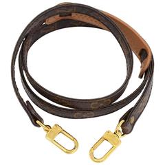 Vintage Louis Vuitton Monogram Canvas Shoulder Strap For Medium Bags