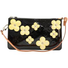 Louis Vuitton Lexington Flower Black Vernis Leather Handbag - 2001 Limited