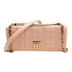 Pink Small Leather Lola Bag