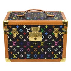 Louis Vuitton, Bags, Louis Vuitton Multicolor Boite Pharmacie Monogram  Blanc Murakami Trunk Lv Case