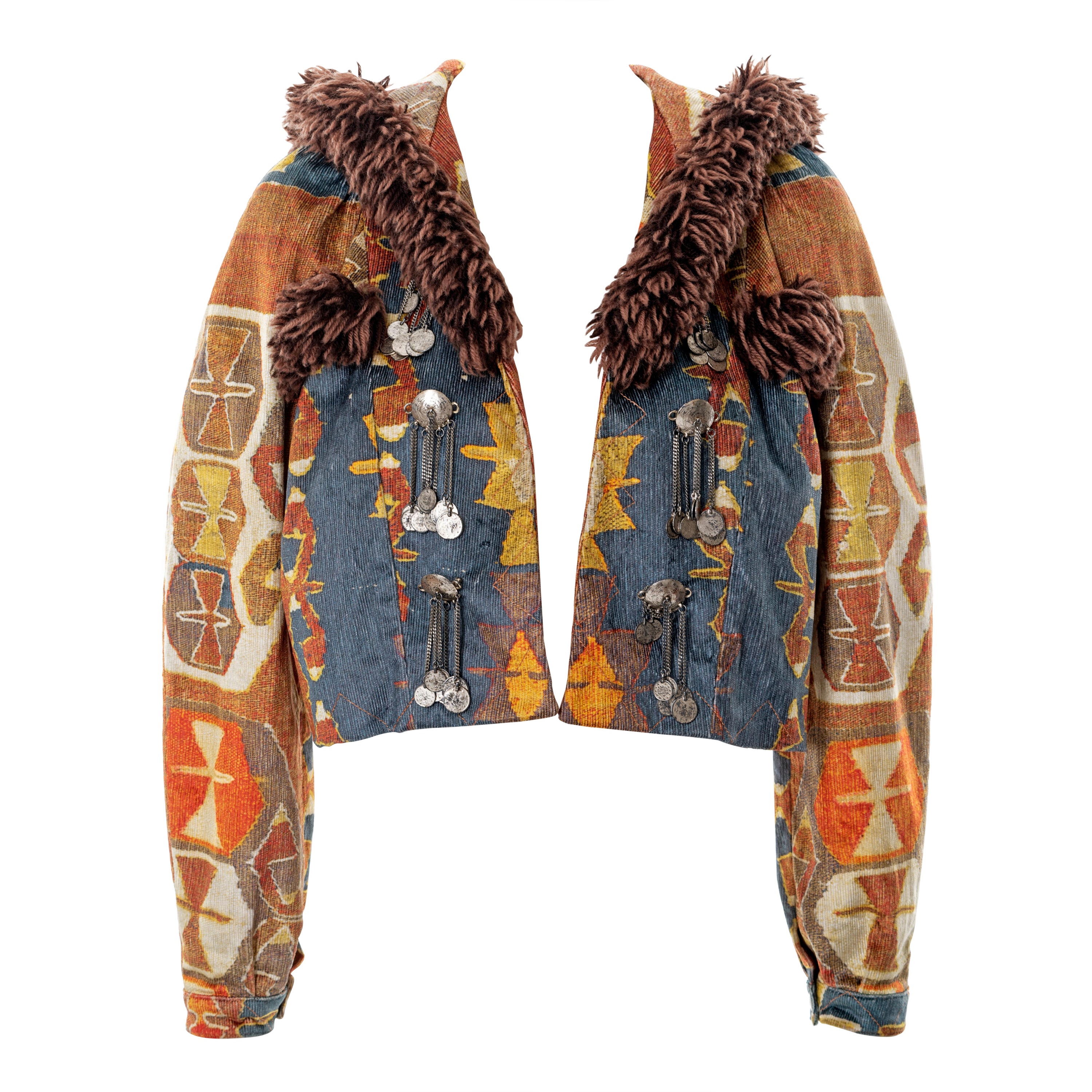 Archive: Pocket waistcoat garment made by Christopher Nemeth, late 80s.  #christophernemeth
