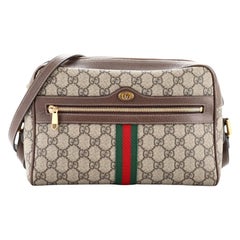 Gucci Ophidia Shoulder Bag GG Coated Canvas Small