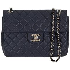 Chanel Navy Caviar Classic Flap Bag
