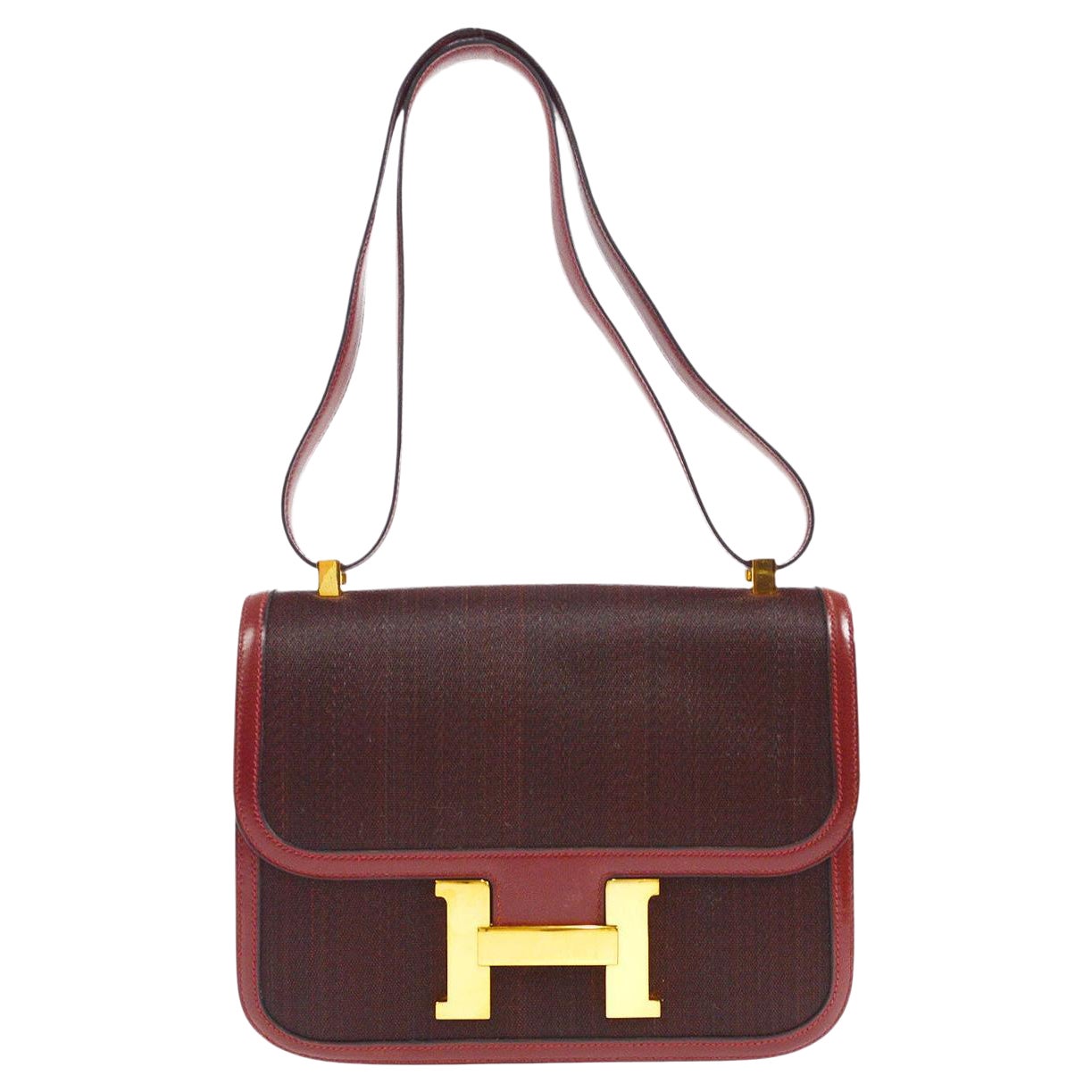 Hermes constance burgundy hot sale