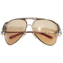 Authentic Vintage Valentino Butterfly Sunglasses With Case