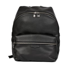 LOUIS VUITTON Black Taiga Leather Discovery PM Backpack