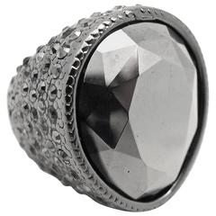 Kenneth Jay Lane Swarovski Crystal Cocktail Ring 11