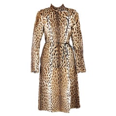 A/W 1999 TOM FORD for GUCCI LEOPARD PRINTED COAT