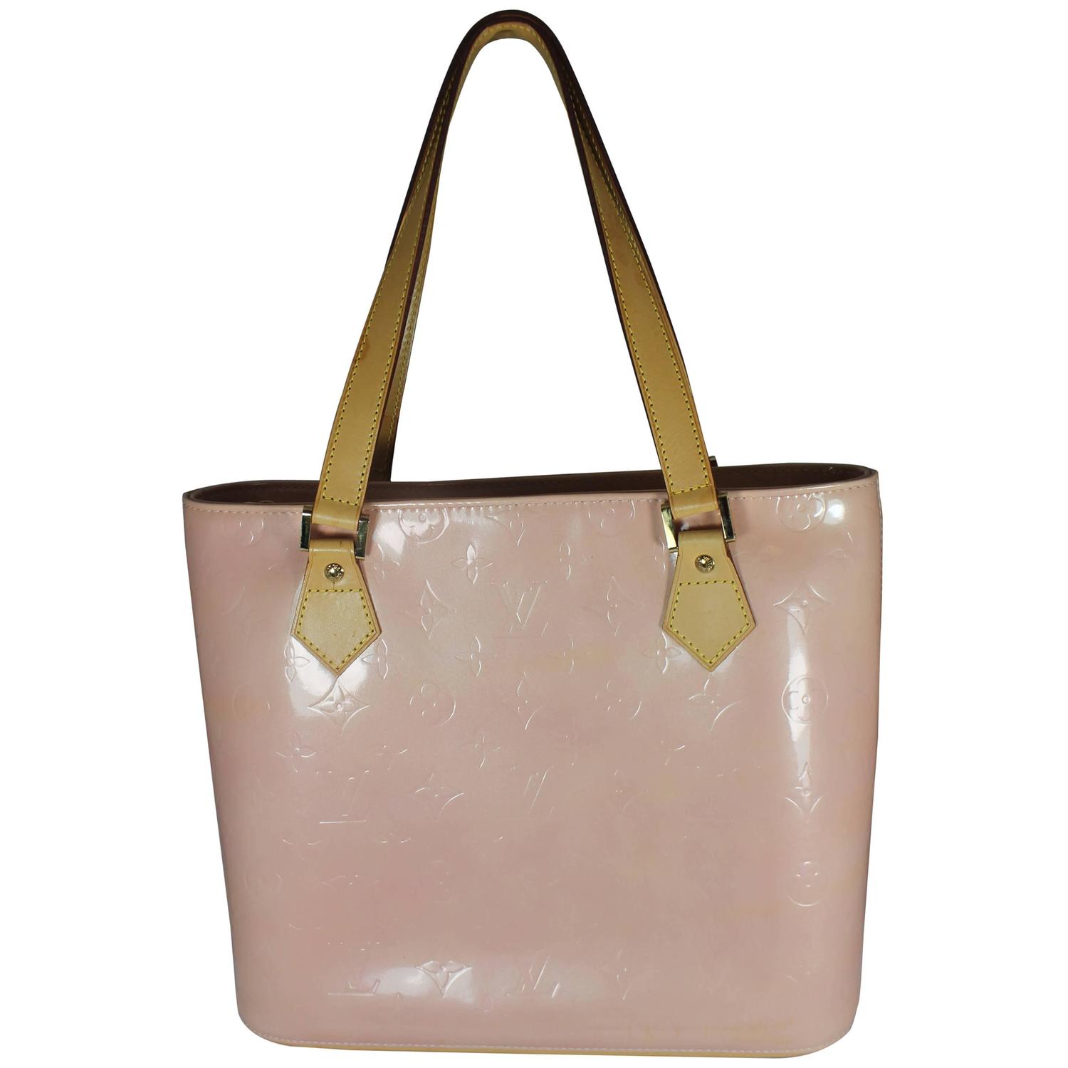 Louis Vuitton Pink Vernis Monogram Shoulder Bag - 1999 - GHW For Sale at 1stdibs