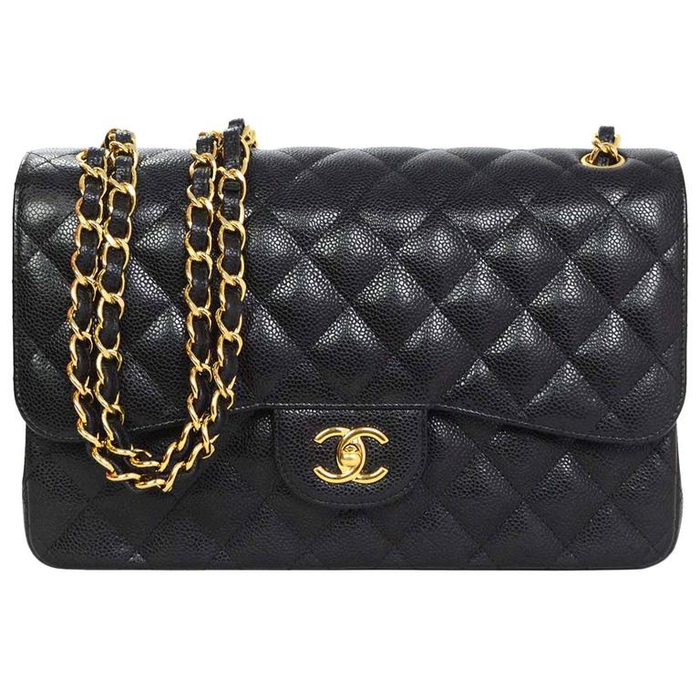 carton Unravel Overcast Chanel 2015 Black Quilted Caviar Leather Double Flap Classic Jumbo Bag For  Sale at 1stDibs | black quilted caviar new classic double flap jumbo, chanel  bag price 2015, chanel bags 2015
