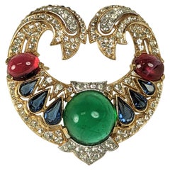 Trifari Jewels of India Moghul Brooch