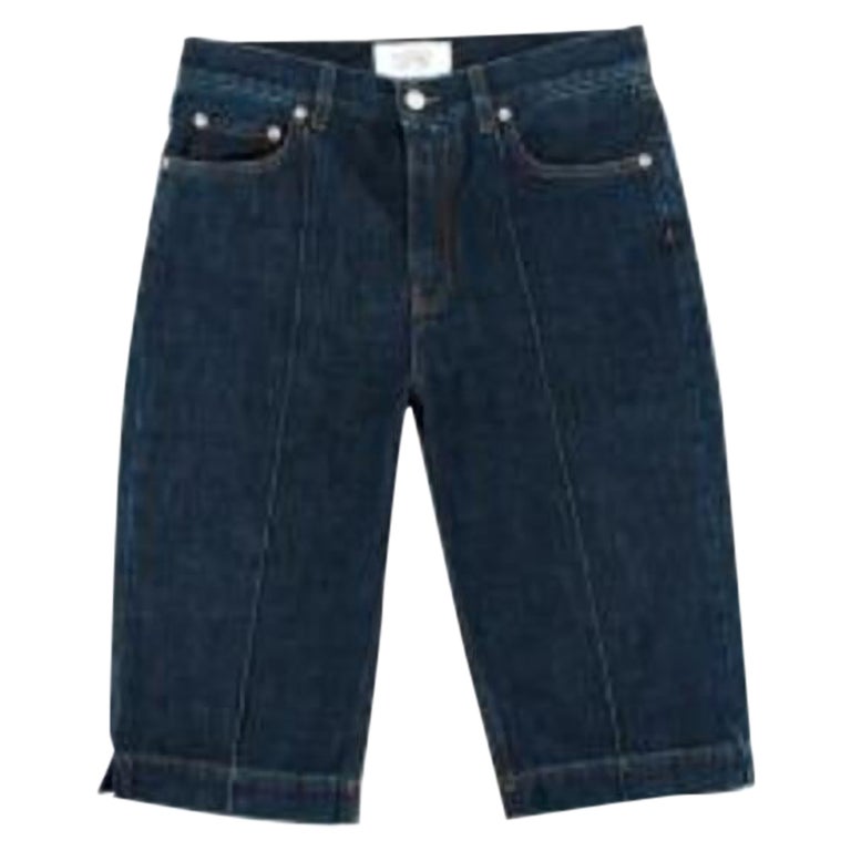 Givenchy Blue 4G Motif-Print Bermuda Shorts