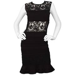 Roberto Cavalli Black Lace Sleeveless Dress Sz 40 rt. $1, 860