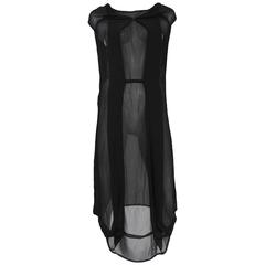 Martin Margiela Chiffon Car Seat Collection Dress 2006 6