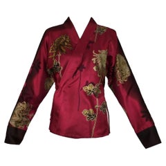 Vintage Tom Ford for Gucci Silk Kimono Shirt