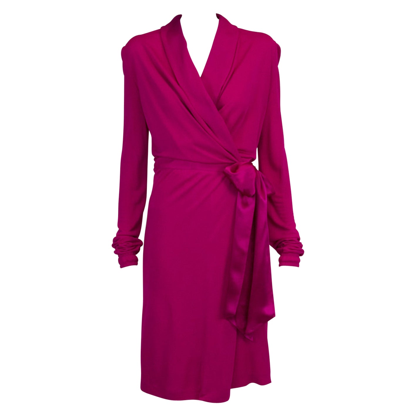Yves Saint Laurent By Tom Ford Wrap Dress For Sale