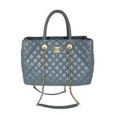 Chanel - Grand sac de shopping Coco Allure en cuir de veau vieilli