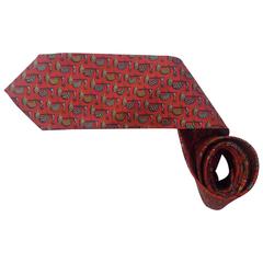 Salvatore Ferragamo Red Tie Limited Edition 6