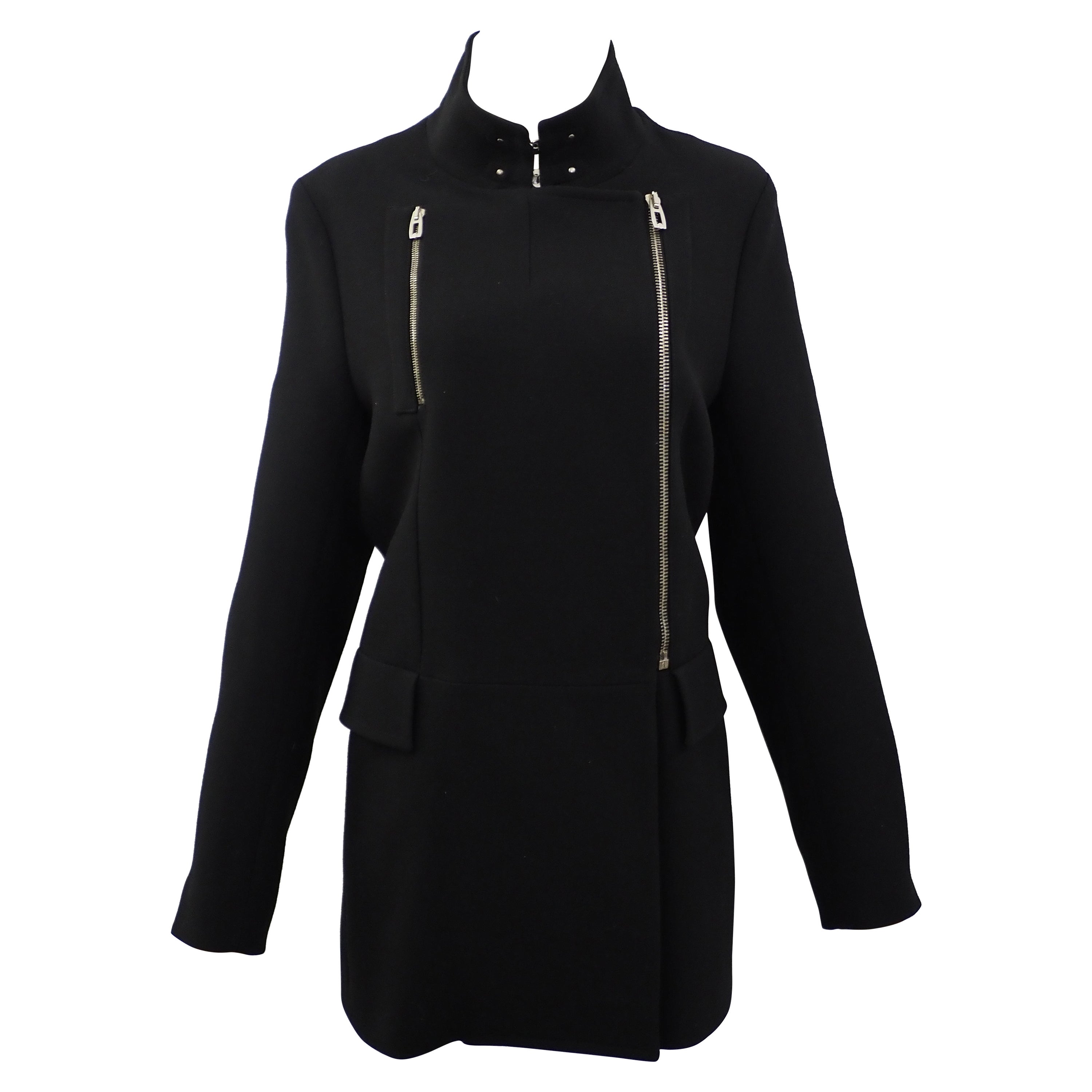Balenciaga black coat  For Sale