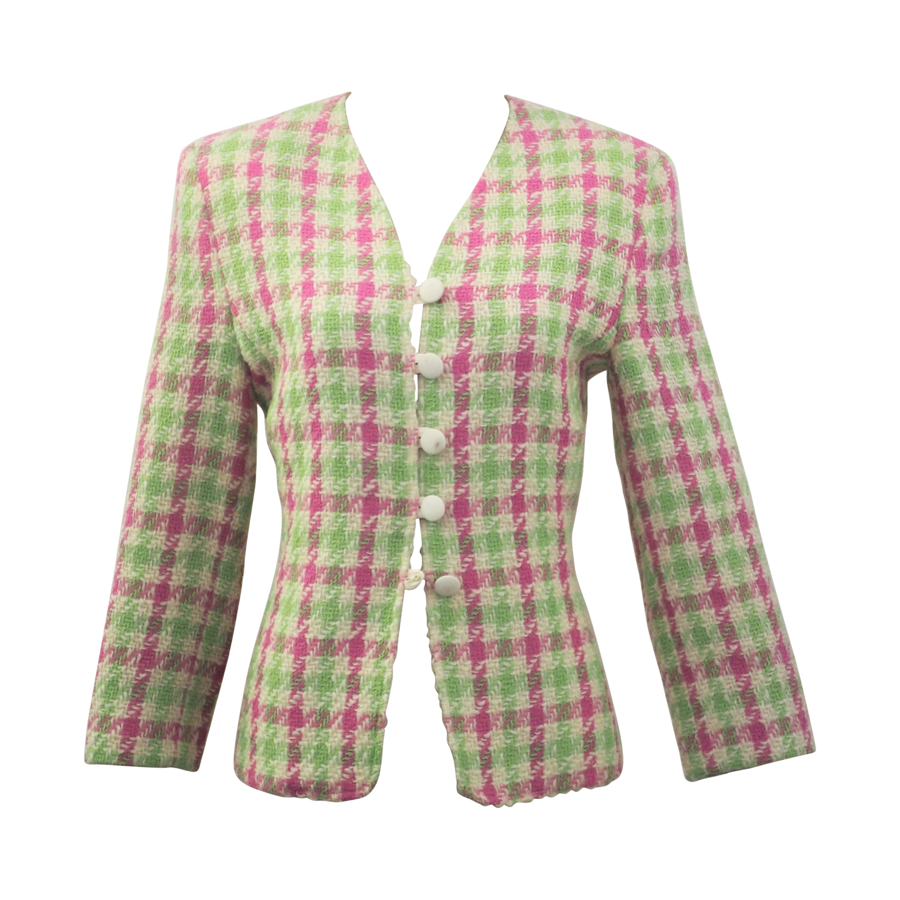 Genny multicoloured wool jacket For Sale