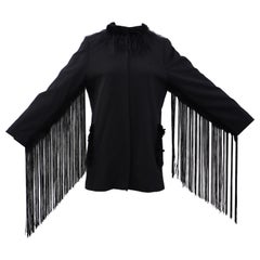Soab Black fringes jacket