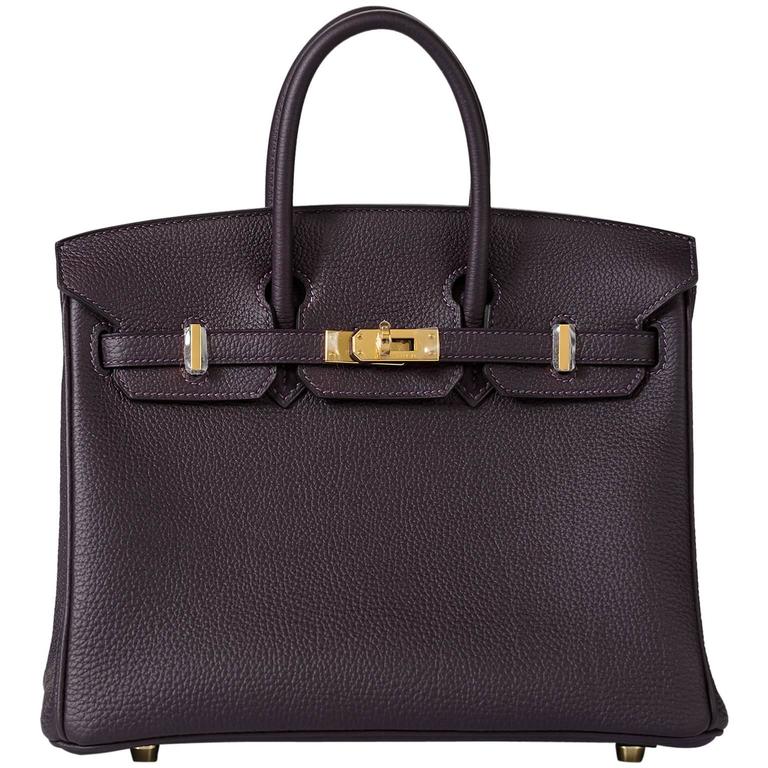 new birkin 25 grape togo gold hardware at 1stdibs new birkin 25 grape togo gold hardware at 1stdibs