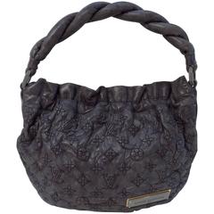 Graue Ledertasche von Louis Vuitton