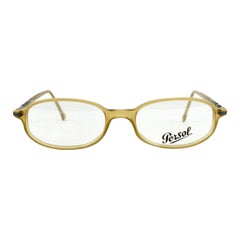 Persol Used Mint Unisex 2566-V Beige Eyeglasses 51/18 140 mm