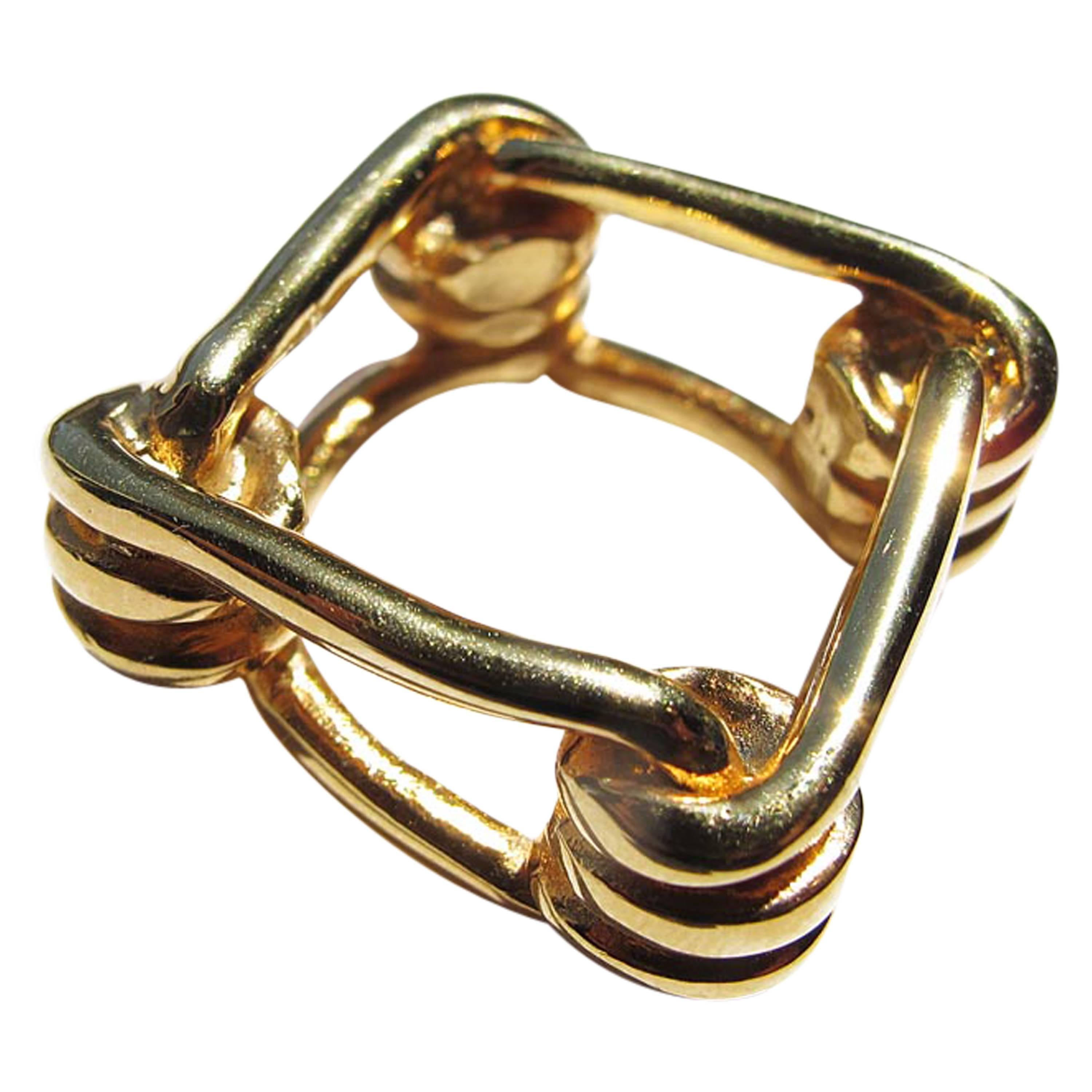 Reed Krakoff Gold-Tone Vampire Chain Ring For Sale