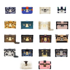 Exclusive Louis Vuitton Set of 18 Petite Malle