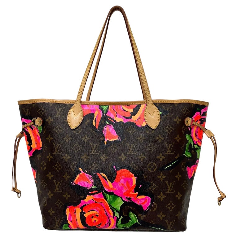 Louis Vuitton Neverfull MM x Steven Sprouse Limited Edition Shoulder Bag  For Sale at 1stDibs