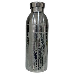 Dior Wasserflasche Oblique Silber 