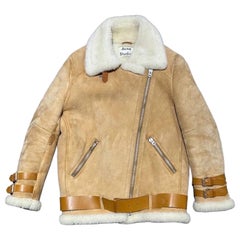 Used Acne Studios Beige Sheepskin 