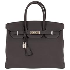 Hermès Birkin 35cm Etain Togo New in Box