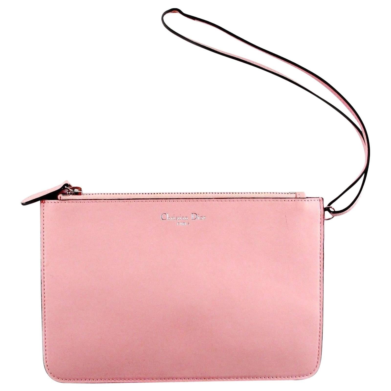 Christian Dior - Zip Pouch with Wrist Strap For Sale
