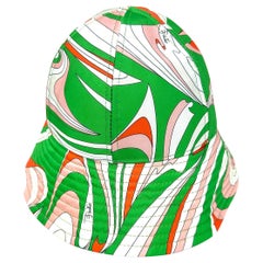 Emilio Pucci Vortici print bucket hat 