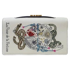 Christian Dior Tarot La Roue De La Fortune Clutch