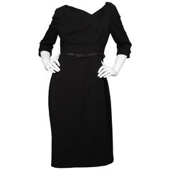 Black Halo 3/4 Sleeve Jackie-O Dress sz 14 rt. $345