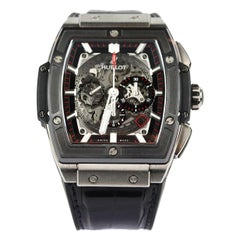 Used Hublot Spirit Of Big Bang Titanium Ceramic 45 Mm Wrist Watch