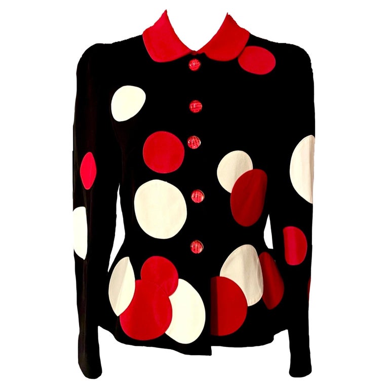 Vintage Moschino Polka Dot Jeans Size W23