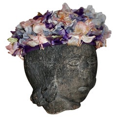 Elsa Schiaparelli 1960's Silk Flowers Hat