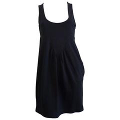 Marni Black Silk and Cotton Dress 7