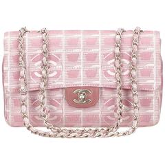 Chanel Pink New Travel Chain Flap Shoulder Bag