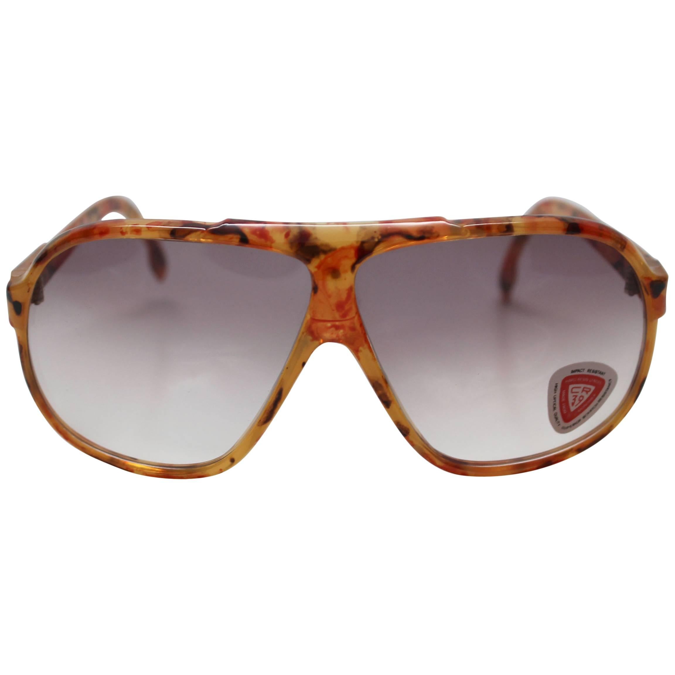 1970s Deadstock Sunglasses Made in Italy For Sale