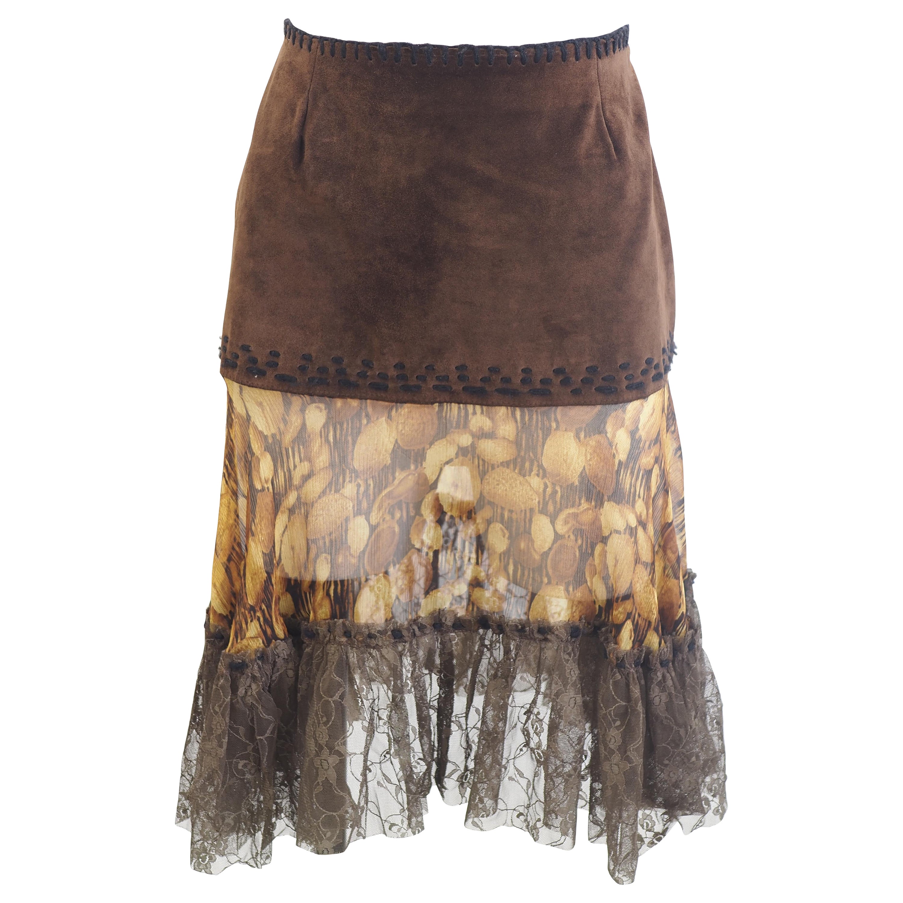 DH Red Stripe Skirt
