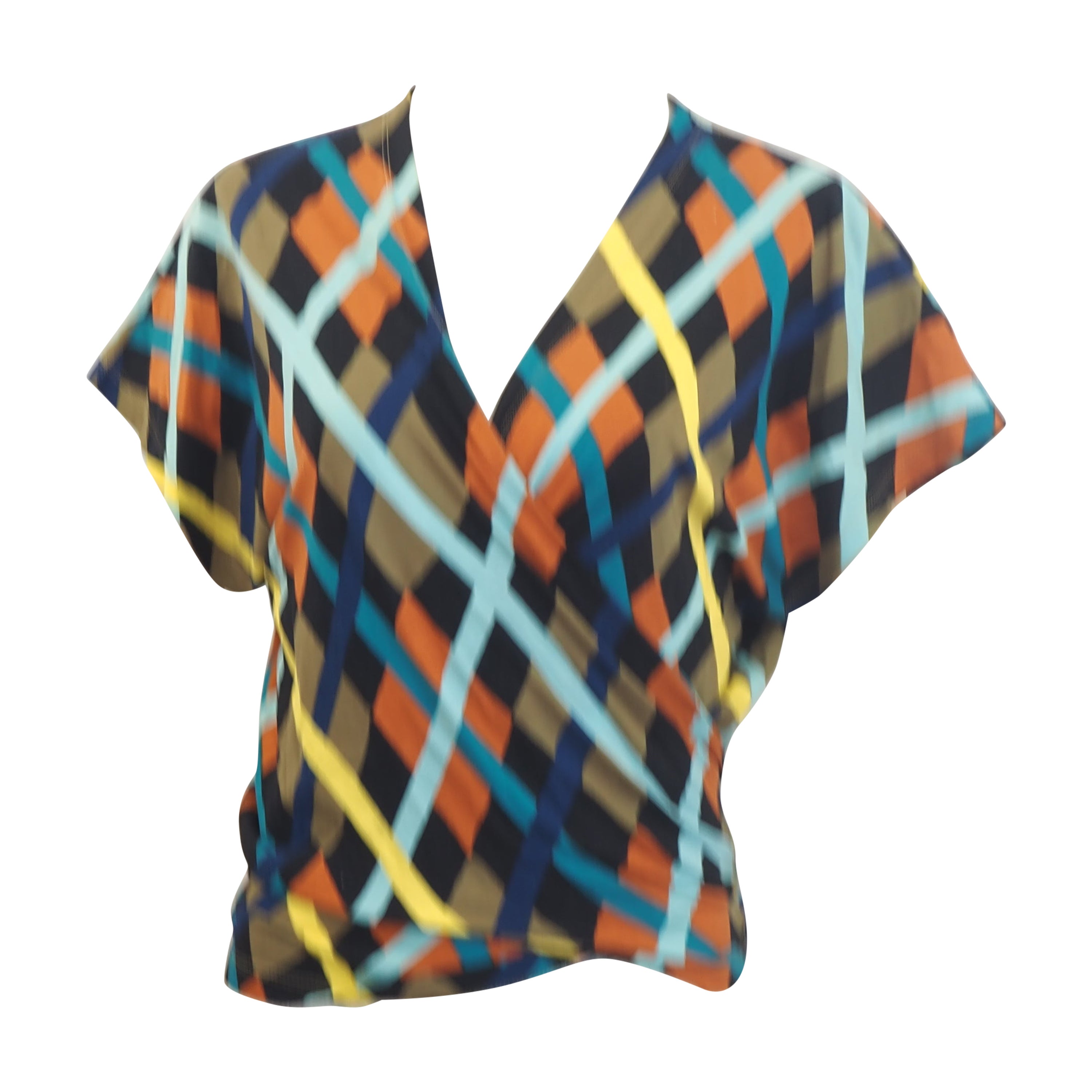 T-shirt multicolore Missoni en vente
