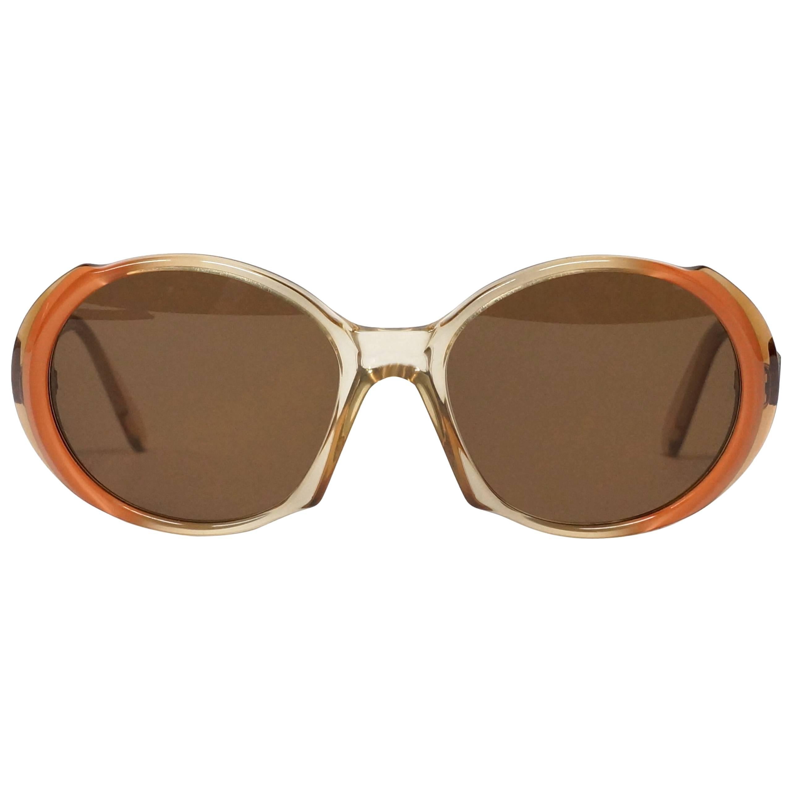 1970s French Vintage Sunglasses by Pierre Balmain  For Sale